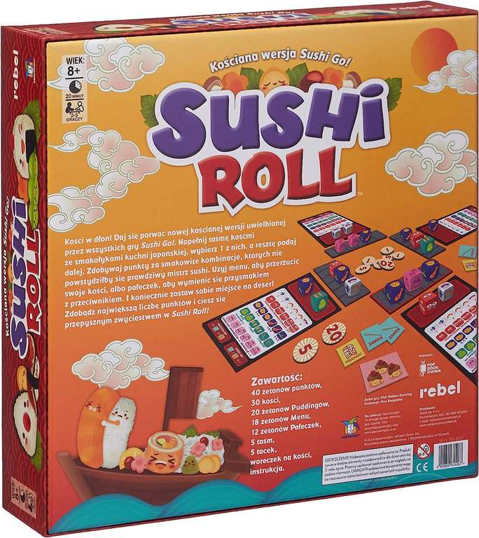 Gra planszowa Sushi Roll - BGG 7.1
