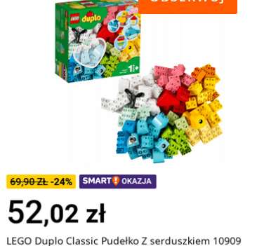LEGO Duplo 10909 Pudełko z serduszkiem
