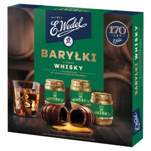 Baryłki Wedel Grzaniec/Whisky/Coctail 200g po 9,99 zł Biedronka