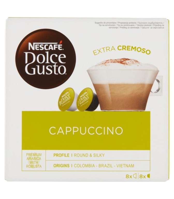 LIDL Kapsułki Dolce Gusto Latte Macchiato, Cappuccino 1+1 gratis