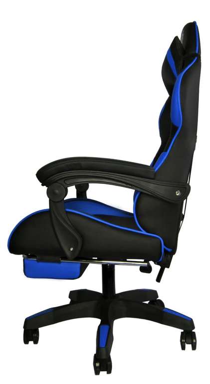 Fotel Gamingowy MALATEC czarno-niebieski