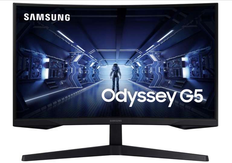 Monitor LED Samsung Odyssey G5 LC27G55TQBUXEN 27 " 2560 x 1440 px VA możliwe 719.10 patrz opis