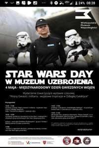 Star Wars Day - wstęp BEZPŁATNY: projekcje, pokaz filmu, konkursy z nagrodami, cosplay.