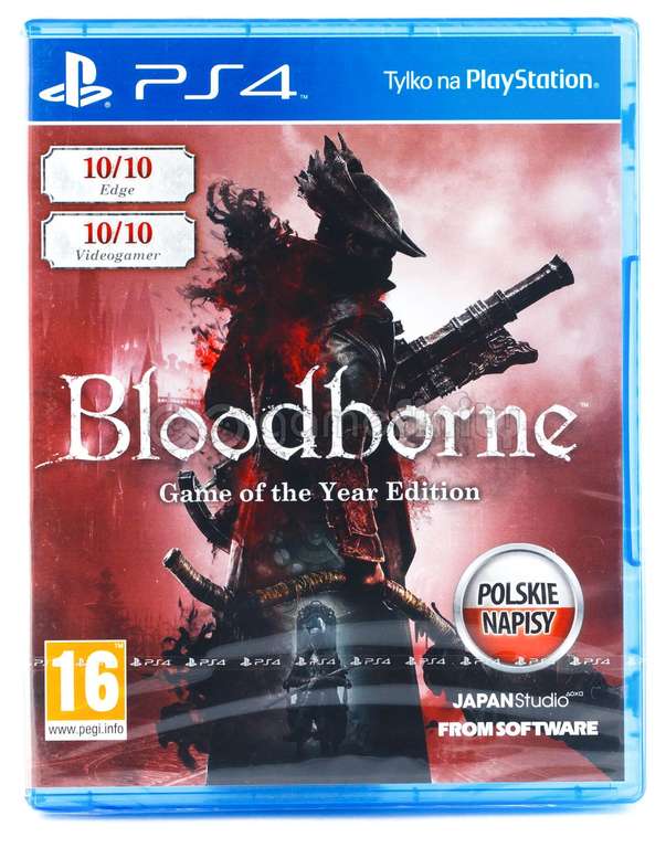 Bloodborne GOTY - Edycja Gry Roku - PL (PS4)(Disco Elysium PS4/Xbox - 35,90zl / Wiedźmin ps5 62zl - opis)
