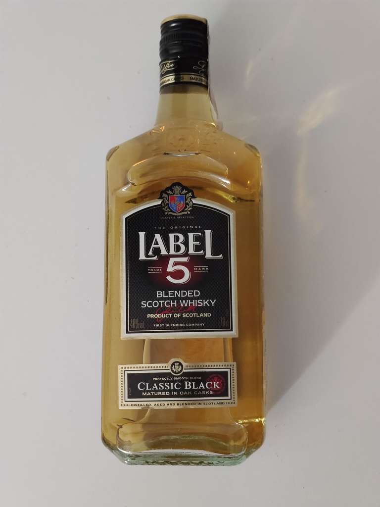 Whisky Label 5 0.7l stokrotka