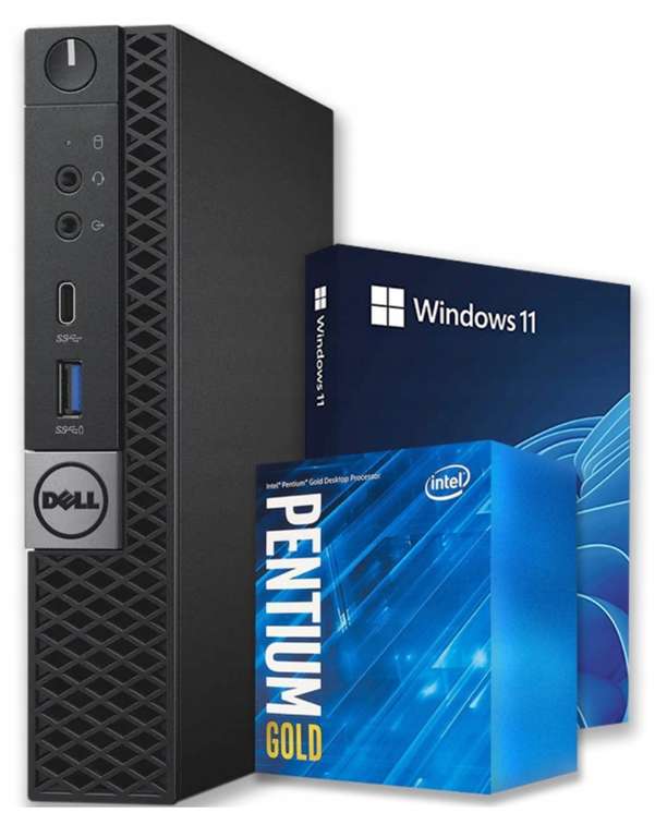 Komputer Optiplex Dell 5060 G5400T/8GB RAM/256GB prąd od 6W do 28W