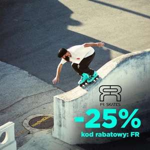 Promocja na rolki i akcesoria firmy FR Skates w Bladeville - zaoszczędź do 25%!