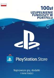 Doładowanie portfela PlayStation Store PLN 100 zł