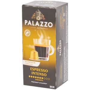 Kapsułki do ekspresu Nespresso Palazzo Espresso i Lungo opakowanie 20 szt.