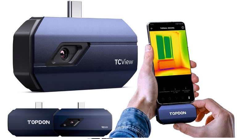 Kamera termowizyjna Topdon TC001 + 20 MONET ALLEGRO