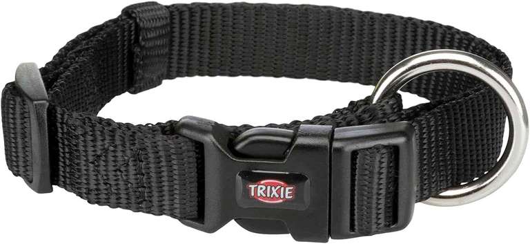 Trixie Obroża dla psa premium, 30-45 x 15 mm, czarna