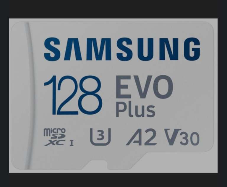 Karta pamięci Samsung microSDXC EVO Plus Pojemność: 128 GB Seria: EVO Plus Klasa: UHS-I, U3, V30, A2
