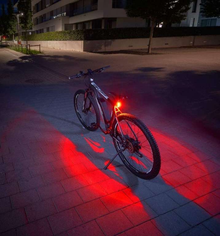 Lampka rowerowa 360 Fischer Twin Tylne Oświetlenie Rowerowe USB @ Amazon