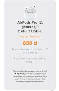 AirPods Pro 2 z USB-C