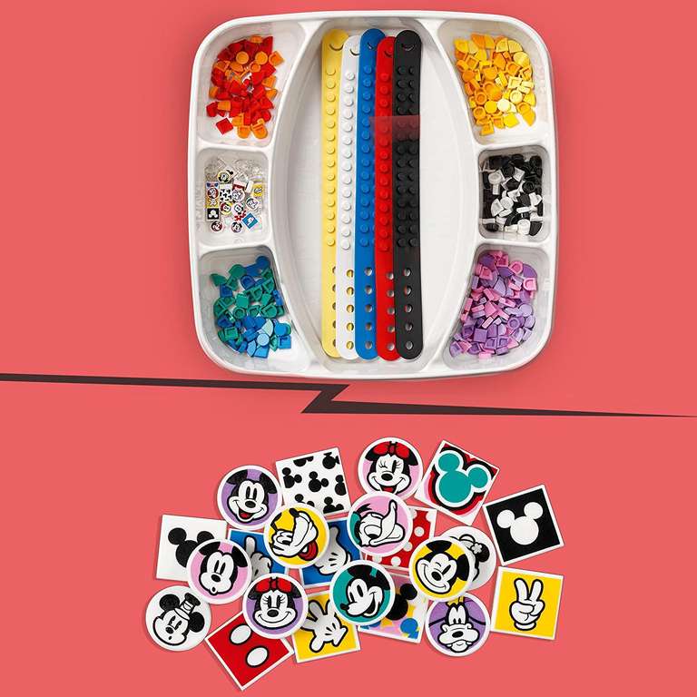 LEGO 41947 DOTS - Miki i przyjaciele - mega zestaw bransoletek