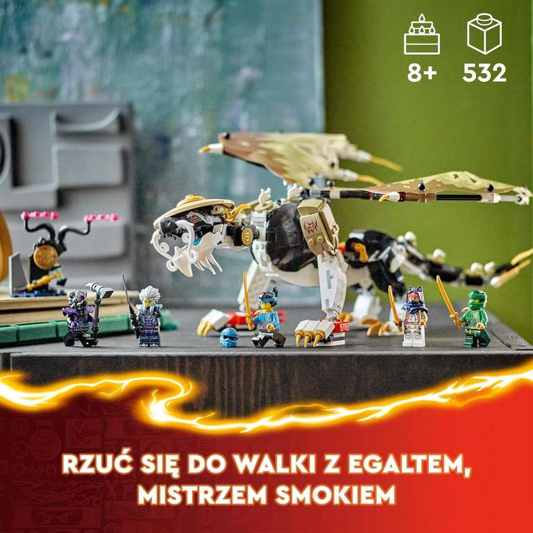 LEGO NINJAGO 71809 Smoczy mistrz Egalt