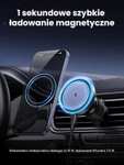 [Tylko z Prime] Bezprzewodowa ładowarka samochodowa UGREEN (kompatybilna z MagSafe i Androidami, Qi 15W [iPhone 7,5W]) @ Amazon