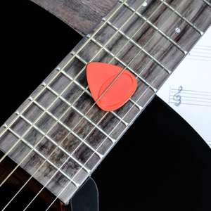 10 czerwonych kostek gitarowych do gitary akustycznej i elektrycznej (0,46 - 1 mm)