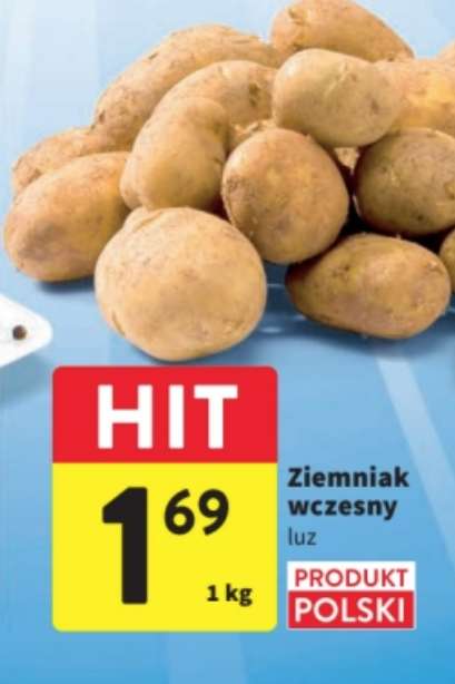 Ziemniaki wczesne 1kg @Intermarche