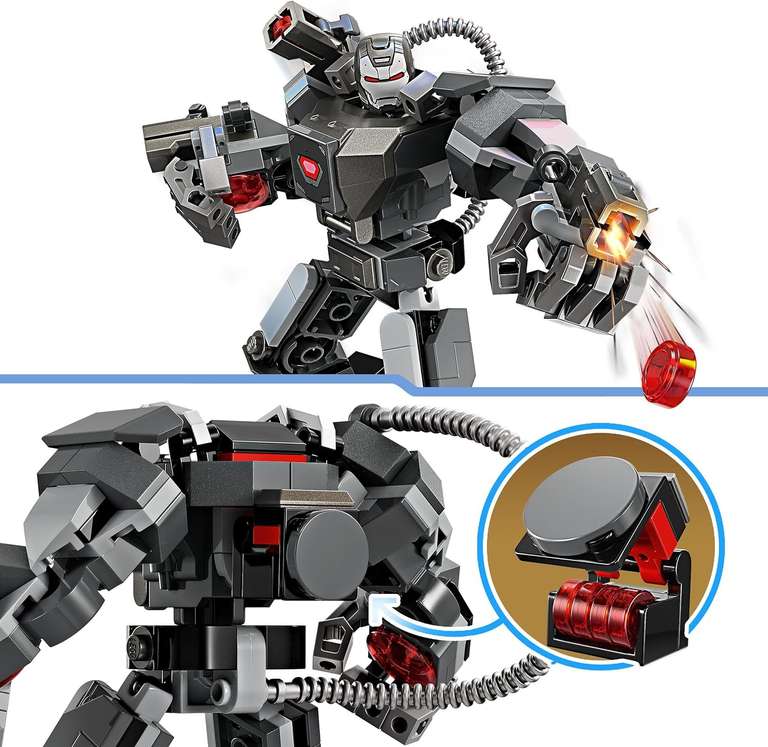LEGO Marvel Super Heroes - Mechaniczna zbroja War Machine, 76277 (informacje zakupu w opisie)