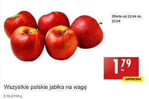 Wszystkie polskie jabłka kg @Biedronka