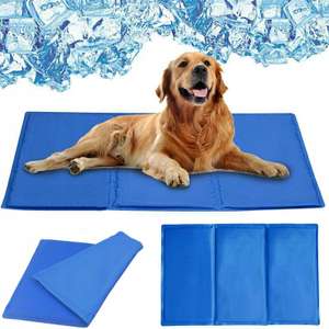 Mata chłodząca dla psa XL, 90 x 50cm, niebieska