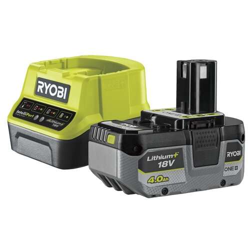 Klucz udarowy RYOBI R18IW3-0 + Akumulator RYOBI RC18120-140X 4.0Ah 18V + Ładowarka, Promocja RYOBI w Mediaexpert