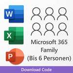 Microsoft 365 Family (6 osób) 51,99€