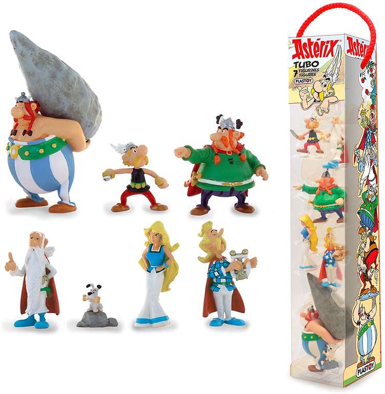 Zestaw figurek "Asterix i Obelix" Wioska Galów Plastoy SAS PLA70385, w opisie kilka innych figurek w dobrych cenach @ Amazon