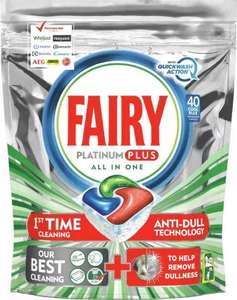 Kapsułki do zmywarki Fairy Platinum Plus 40szt/19.99zl 50gr sztuka