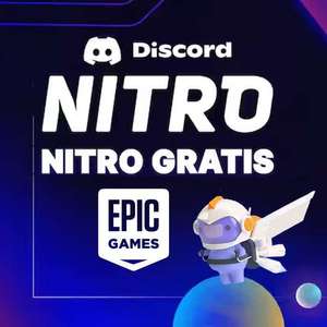 1 DARMOWY miesiąc Discord Nitro | Epic Games (nowi lub powracający użytkownicy)