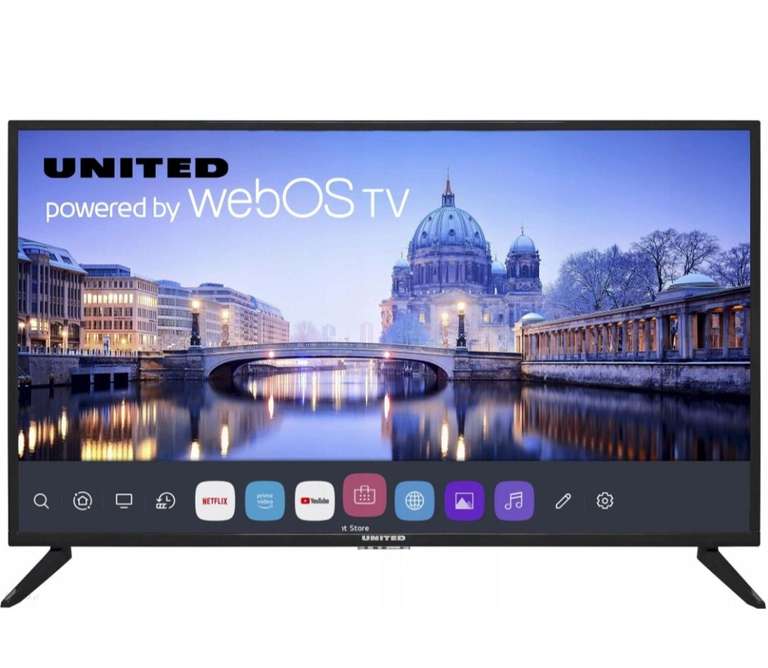 Telewizor LED 50" United 4K HDR10. Możliwe 1169zł.