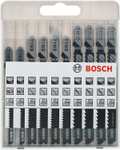 Bosch Professional 10 szt. Zestaw brzeszczotów Basic do drewna. Dostawa Prime