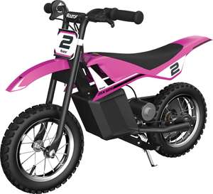 (Oferta Prime) Razor Dirt Mx125 motorek elektryczny dla dziecka różowy / czarny +60zł (link w opisie)
