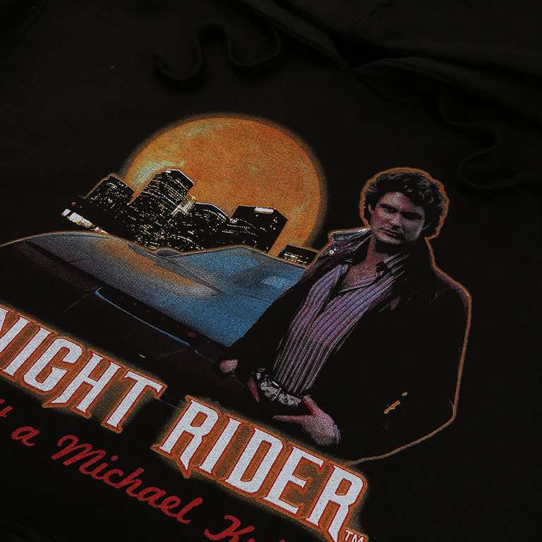 Knight Rider Bluza z Kapturem