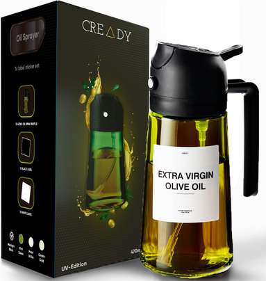Cready dozownik do oleju kuchennego 470 ml 2w1 (mgiełka i...