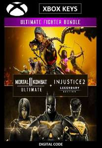 Mortal Kombat 11 Ultimate + Injustice 2 Legendary Edition Bundle AR XBOX One / Xbox Series X|S CD Key - wymagany VPN
