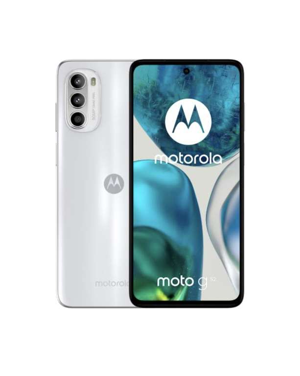 Smartfon Motorola Moto G52 4/128GB - 6,6" - 50 Mpix - biały