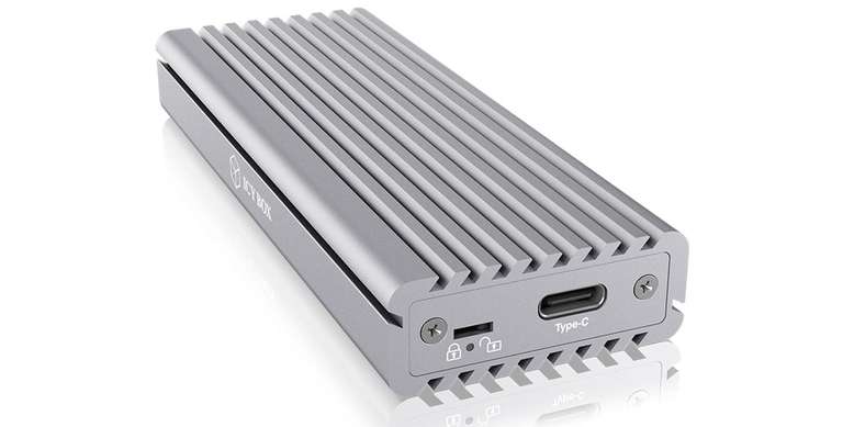 Icy Box IB-1817M-C31, Obudowa SSD M.2 NVMe, Antracytowy