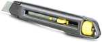 Stanley Nóż do cięcia InterLock 4-10-018 (szerokość ostrza 18 mm, długość ostrza 165 mm, z Prime dostawa gratis