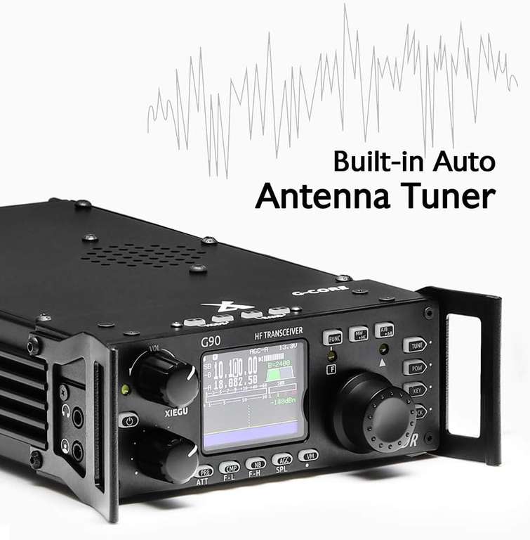 Transceiver krótkofalarski XIEGU G90 HF 20W Radio krótkofalowe