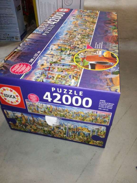 Puzzle Educa Dookoła Świata 42000 elementów