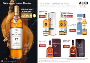Whisky Macallan Double Cask 12YO Gazetka whisky gin rum