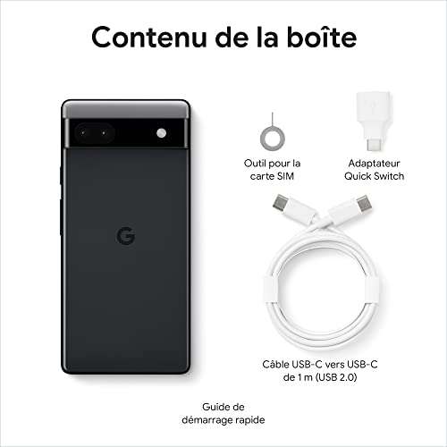 Smartfon Google Pixel 6a 6/128 GB Amazon fr 412,16 €