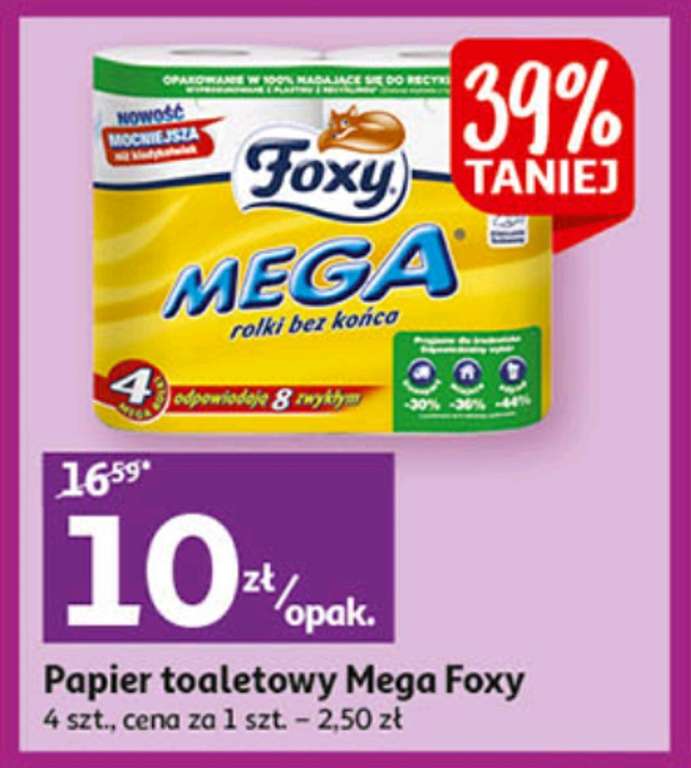 Papier toaletowy Foxy Mega