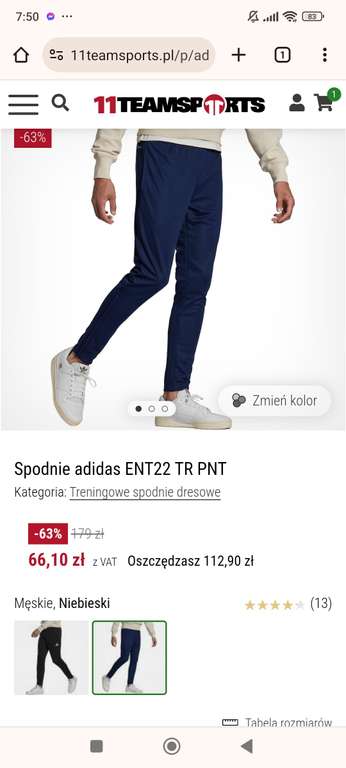 Spodnie adidas ENT22 TR PNT