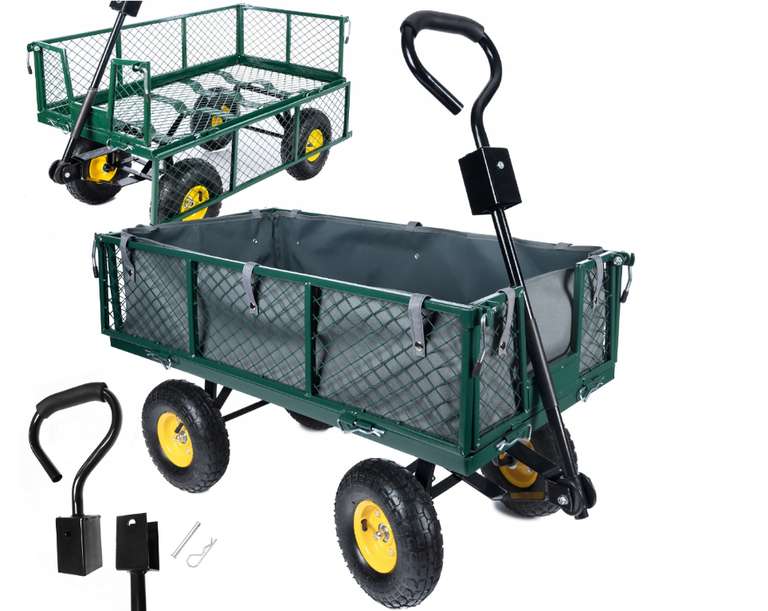 Wózek ogrodowy/ transportowy / przyczepka / Carruzzo 100 l