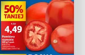 Pomidory Rzymskie 500g