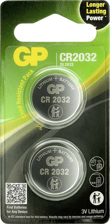 Bateria CR2032 GP Lithium (2 szt.) Toruń