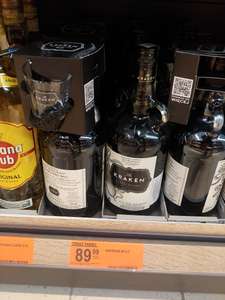 Kraken Black Spiced Rum 0.7 z kieliszkiem Biedronka